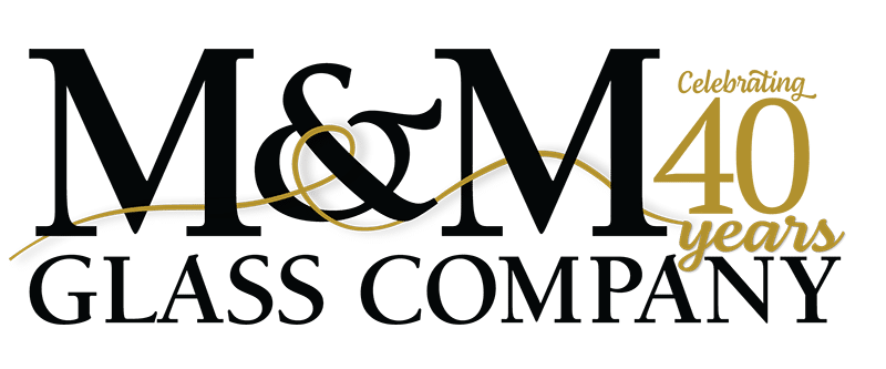 M&M Glass Company Parade of Homes sponsor logo